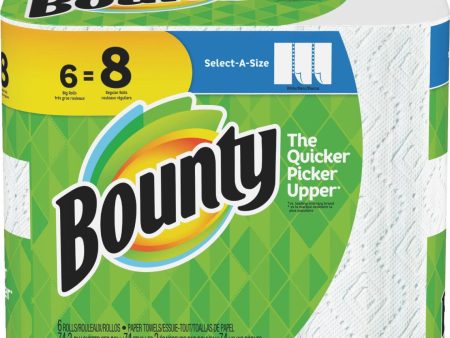 Bounty Select-A-Size Paper Towel (6 Roll) Supply