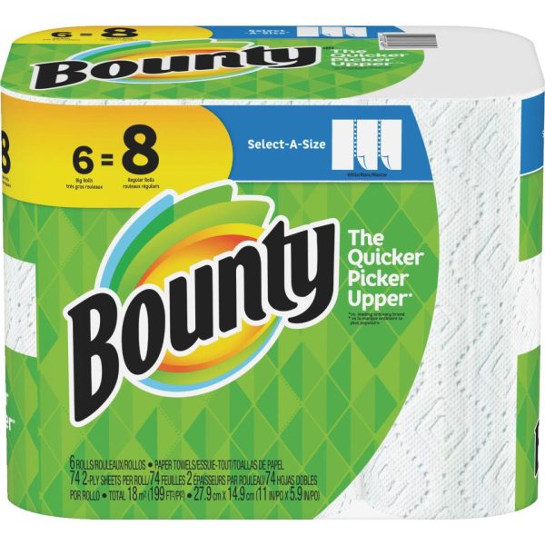 Bounty Select-A-Size Paper Towel (6 Roll) Supply