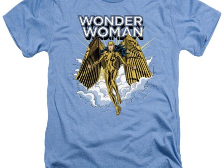 WONDER WOMAN 84 : GLORIOUS WONDER ADULT HEATHER Light Blue XL Online Hot Sale