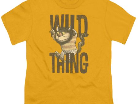 WHERE THE WILD THINGS ARE : WILD THING S\S YOUTH Cotton 18\1 Gold XL Discount