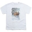 WILDLIFE : COFFEE AND CHOCOLATE S\S YOUTH Cotton 18\1 White LG For Cheap