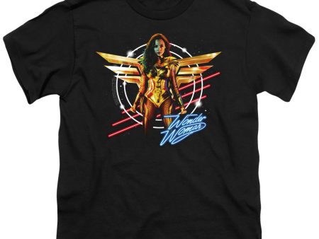 WONDER WOMAN 84 : SPACE POSTER S\S YOUTH Cotton 18\1 Black MD For Sale