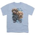 WILD WINGS : PUPPY PILE S\S YOUTH Cotton 18\1 Light Blue XL Hot on Sale