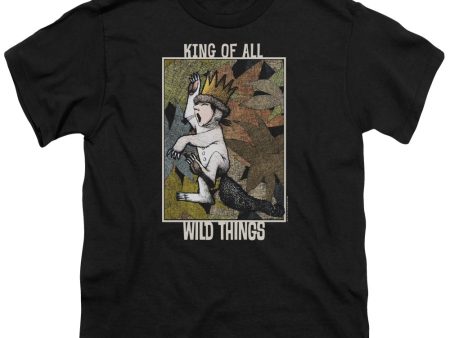 WHERE THE WILD THINGS ARE : KING OF ALL WILD THINGS S\S YOUTH Cotton 18\1 Black SM Online Sale