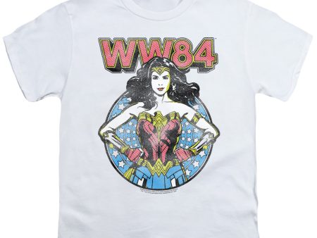 WONDER WOMAN 84 : STAR CIRCLE S\S YOUTH Cotton 18\1 White MD For Cheap