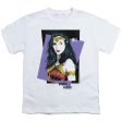 WONDER WOMAN 84 : STRIKE A POSE S\S YOUTH Cotton 18\1 White MD Sale