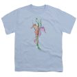 WILDLIFE : SEAHORSE DANCE S\S YOUTH Cotton 18\1 Light Blue LG For Discount