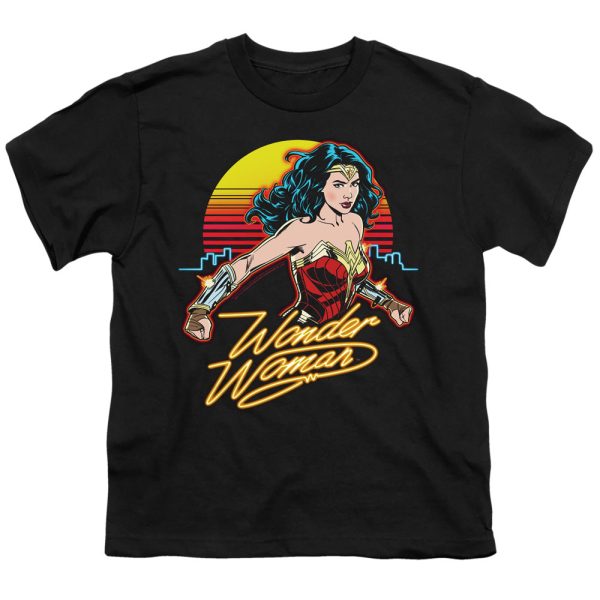 WONDER WOMAN 84 : SKYLINE S\S YOUTH Cotton 18\1 Black SM Online now