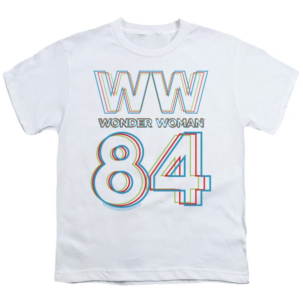 WONDER WOMAN 84 : 3D HYPE LOGO S\S YOUTH Cotton 18\1 White XL For Discount