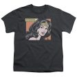 WONDER WOMAN : SHE PERSISTED S\S YOUTH Cotton 18\1 Charcoal MD Sale