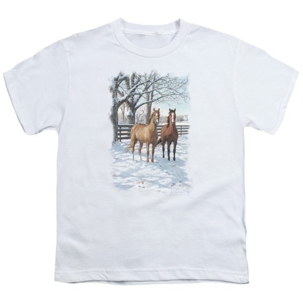 WILDLIFE : COFFEE AND CHOCOLATE S\S YOUTH Cotton 18\1 White XL Supply