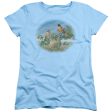 WILDLIFE : ORIOLES AND FARM WOMENS SHORT SLEEVE Light Blue MD Online