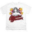 WONDER WOMAN : STANCE 2 S\S YOUTH Cotton 18\1 White XL Online now