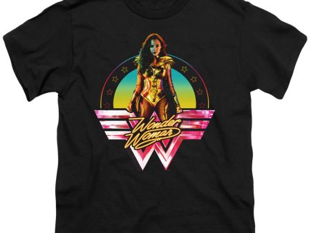 WONDER WOMAN 84 : COLOR POP S\S YOUTH Cotton 18\1 Black MD For Cheap