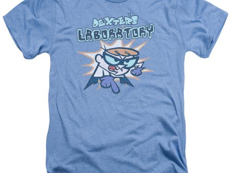 DEXTER S LABORATORY : WHAT DO YOU WANT ADULT HEATHER LIGHT BLUE SM Discount