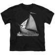 WHERE THE WILD THINGS ARE : SAILING ON A BOAT S\S YOUTH Cotton 18\1 Black MD Online