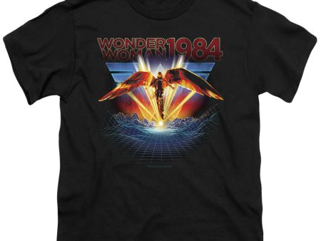 WONDER WOMAN 84 : 84 METAL S\S YOUTH Cotton 18\1 Black XL Online Hot Sale