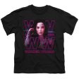 WONDER WOMAN 84 : VAPORWAVE WONDER WOMAN S\S YOUTH Cotton 18\1 Black SM For Cheap