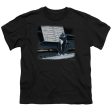 WILDLIFE : KITTEN ON THE KEYS S\S YOUTH Cotton 18\1 Black XL Fashion