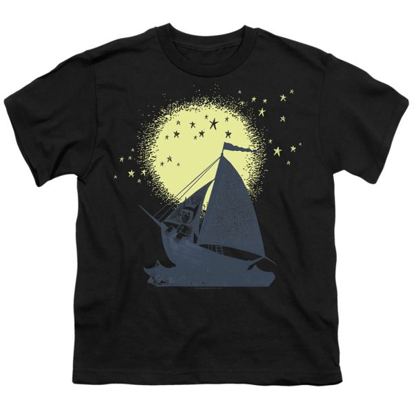 WHERE THE WILD THINGS ARE : SAIL S\S YOUTH Cotton 18\1 Black MD For Sale