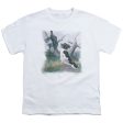 WILDLIFE : SPRINGER WITH PHEASANT S\S YOUTH Cotton 18\1 White MD Online Sale