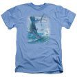 WILDLIFE : LEAPING SAILFISH ADULT HEATHER Light Blue XL Online Sale