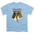 WONDER WOMAN 84 : GLORIOUS WONDER S\S YOUTH Cotton 18\1 Light Blue XL Hot on Sale