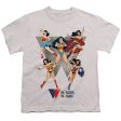 WONDER WOMAN : WONDER WOMAN THROUGH THE AGES S\S YOUTH Cotton 18\1 Silver LG For Discount