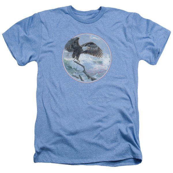 WILD WINGS : WILD GLORY ADULT HEATHER Light Blue SM Online now