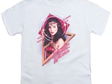 WONDER WOMAN 84 : SOFT GLOW S\S YOUTH Cotton 18\1 White XS Online Hot Sale