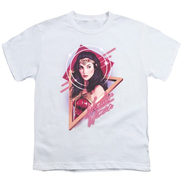 WONDER WOMAN 84 : SOFT GLOW S\S YOUTH Cotton 18\1 White XS Online Hot Sale