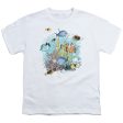 WILDLIFE : TROPICAL FISH S\S YOUTH Cotton 18\1 White XS on Sale