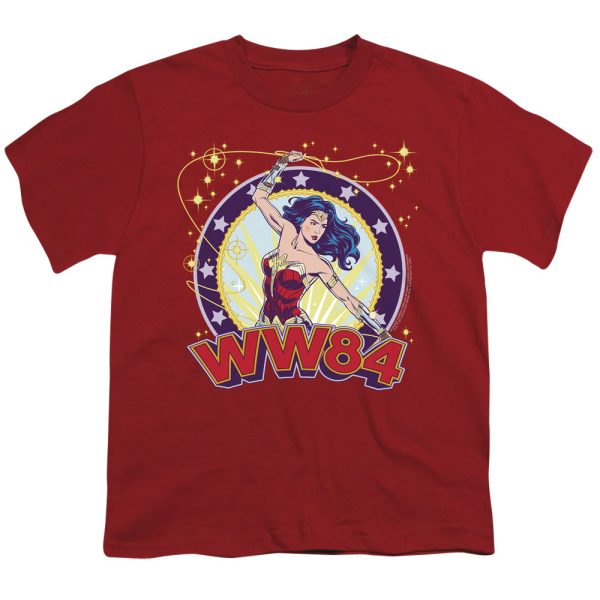 WONDER WOMAN 84 : LASSO STAR S\S YOUTH Cotton 18\1 Cardinal XL Cheap