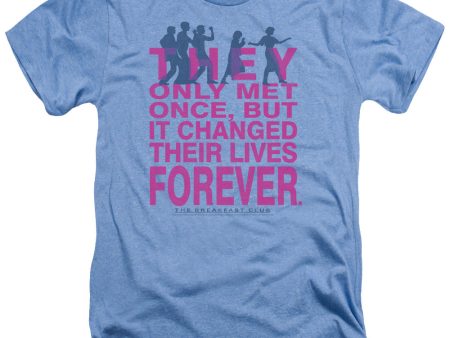 BREAKFAST CLUB : FOREVER ADULT HEATHER LIGHT BLUE XL on Sale