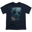 WILDLIFE : SALMON HUNTER ORCA S\S YOUTH Cotton 18\1 Navy XS Sale