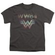 WONDER WOMAN 84 : STATIC TV LINES S\S YOUTH Cotton 18\1 Charcoal XS Supply