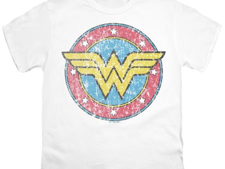 WONDER WOMAN : CLASSIC 1 S\S YOUTH Cotton 18\1 White XL Fashion