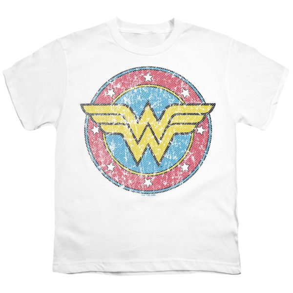 WONDER WOMAN : CLASSIC 1 S\S YOUTH Cotton 18\1 White XL Fashion