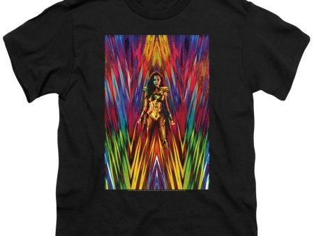 WONDER WOMAN 84 : WONDER WOMAN 84 POSTER S\S YOUTH Cotton 18\1 Black MD Online