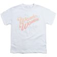 WONDER WOMAN 84 : WONDER LINES S\S YOUTH Cotton 18\1 White LG For Discount