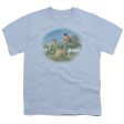 WILDLIFE : ORIOLES AND FARM S\S YOUTH Cotton 18\1 LIGHT BLUE MD on Sale