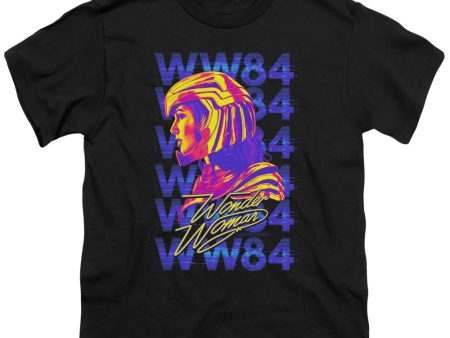 WONDER WOMAN 84 : WONDER WOMAN 84 REPEAT S\S YOUTH Cotton 18\1 Black XL Supply