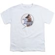 WONDER WOMAN MOVIE : FIGHT FOR JUSTICE S\S YOUTH Cotton 18\1 White MD For Discount