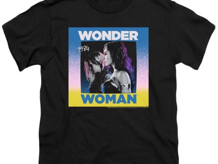 WONDER WOMAN 84 : WONDER DUO S\S YOUTH Cotton 18\1 Black MD For Cheap