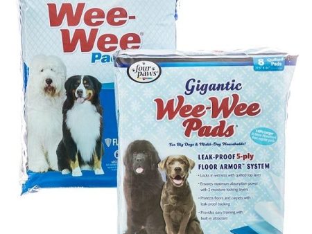 Four Paws Wee-Wee Giant Puppy Housebreaking Pads (One Package - 18 count) For Discount