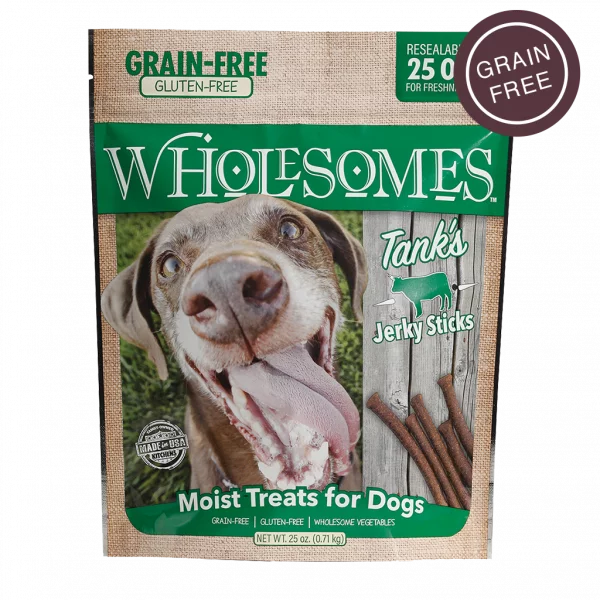 Wholesomes Tank’s Beef Jerky Sticks For Dogs Cheap