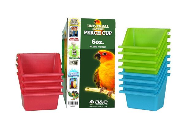 A&E Cage Universal Food Water Cups (6 oz) Online Hot Sale