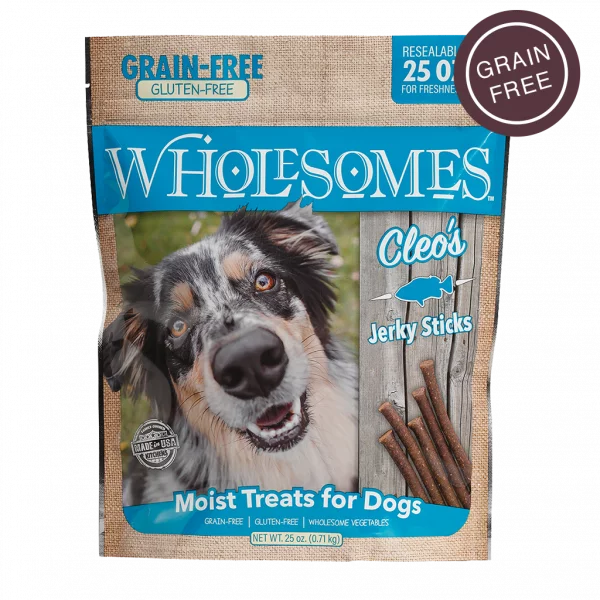 Wholesomes Cleo’s Fish Jerky Sticks For Dogs Cheap