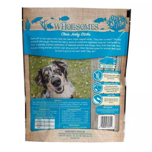 Wholesomes Cleo’s Fish Jerky Sticks For Dogs Cheap